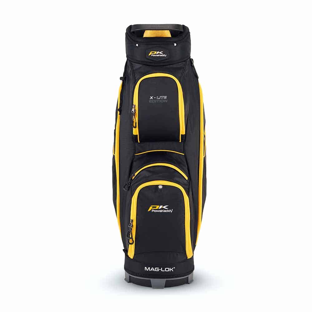 2026 Powakaddy Lite Cart Bag (Black/Yellow) - Image 4