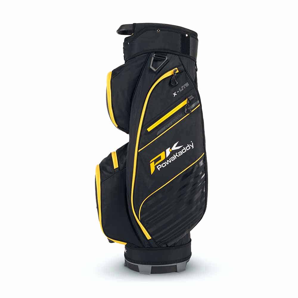 2026 Powakaddy Lite Cart Bag (Black/Yellow) - Image 3