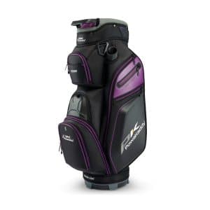 2026 Powakaddy Edge Golf Cart Bag (Black/Purple)