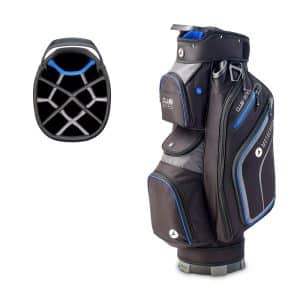 2026 Motocaddy Club Series Cart Bag (Black/Blue)
