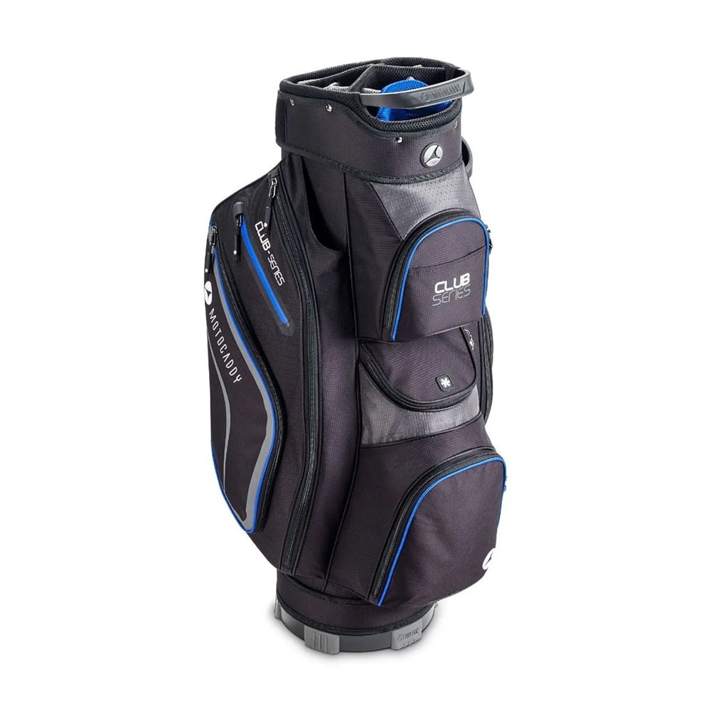 2026 Motocaddy Club Series Cart Bag (Black/Blue) - Image 4