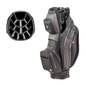 2026 Motocaddy Dry-Series Golf Bag (Black/Charcoal)