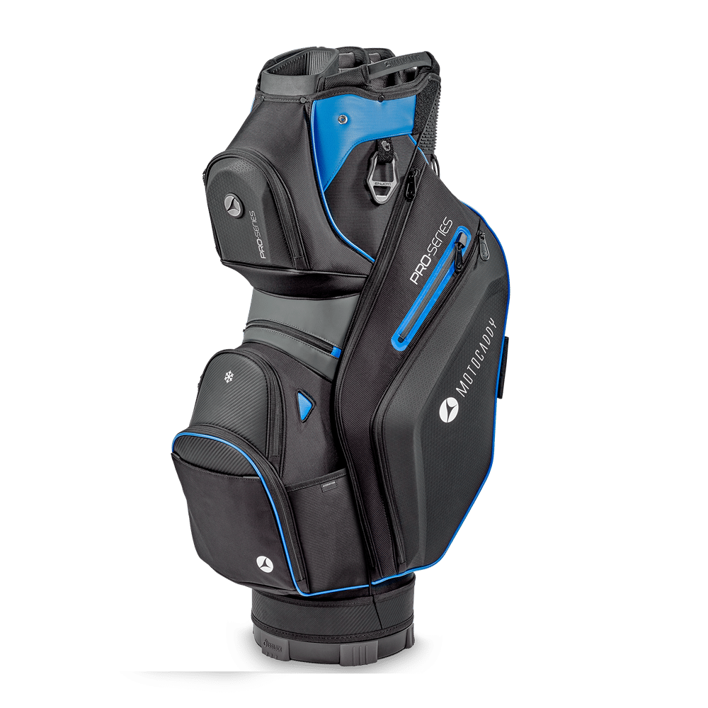 2026 Motocaddy Pro Series Golf Cart Bag (Black/Blue)