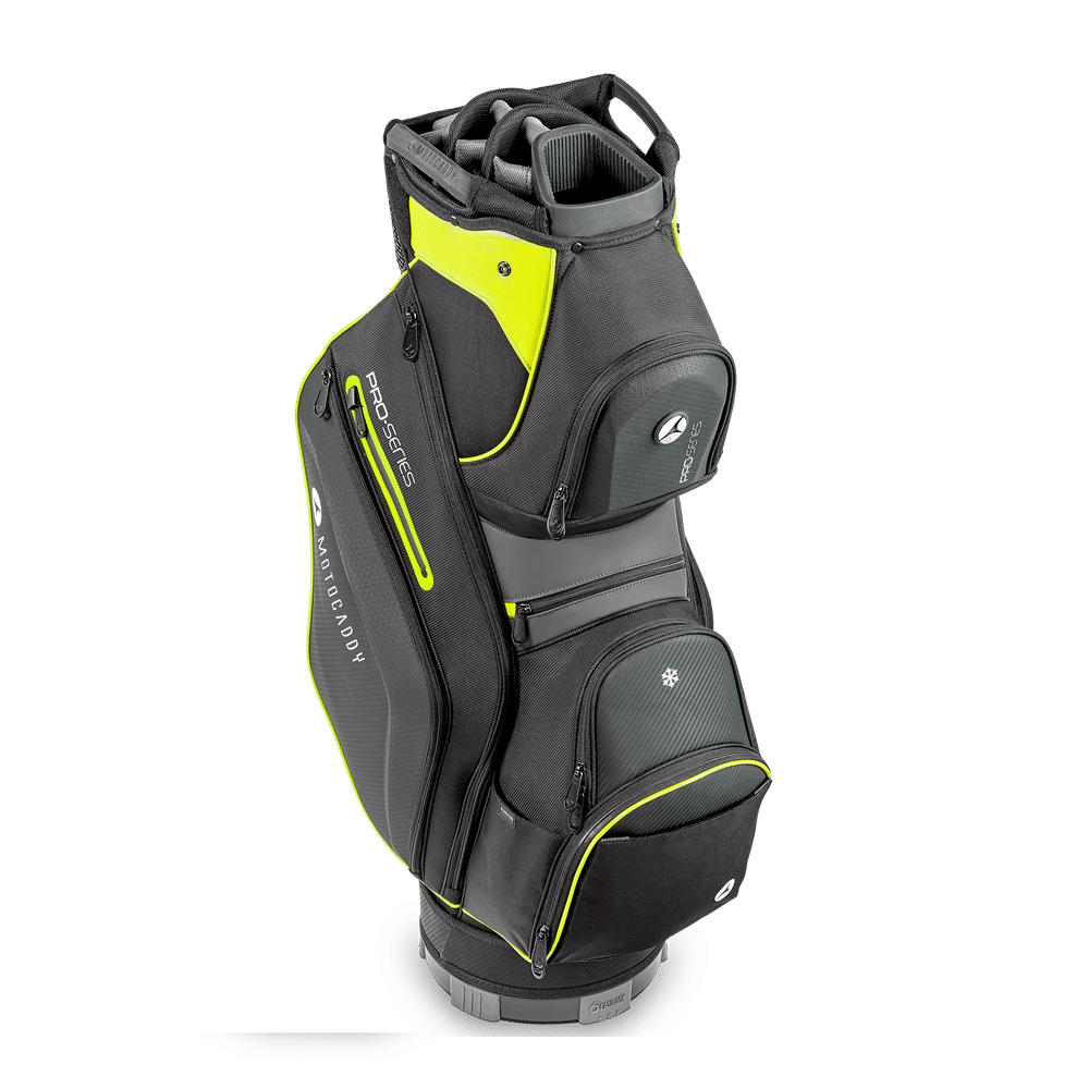 2026 Motocaddy Pro Series Golf Cart Bag (Black/Lime) - Image 3