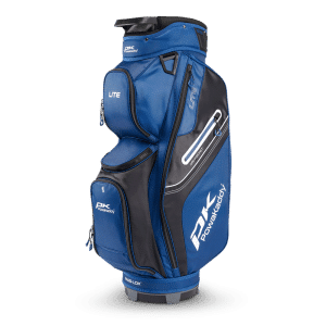 2026 Powakaddy Lite Cart Bag (Navy/Gun Metal Trim)