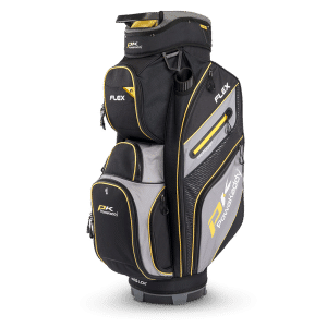 2026 Powakaddy Flex Golf Bag (Grey/Yellow)