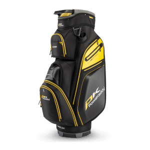 2026 Powakaddy Edge Golf Cart Bag (Black/Yellow)