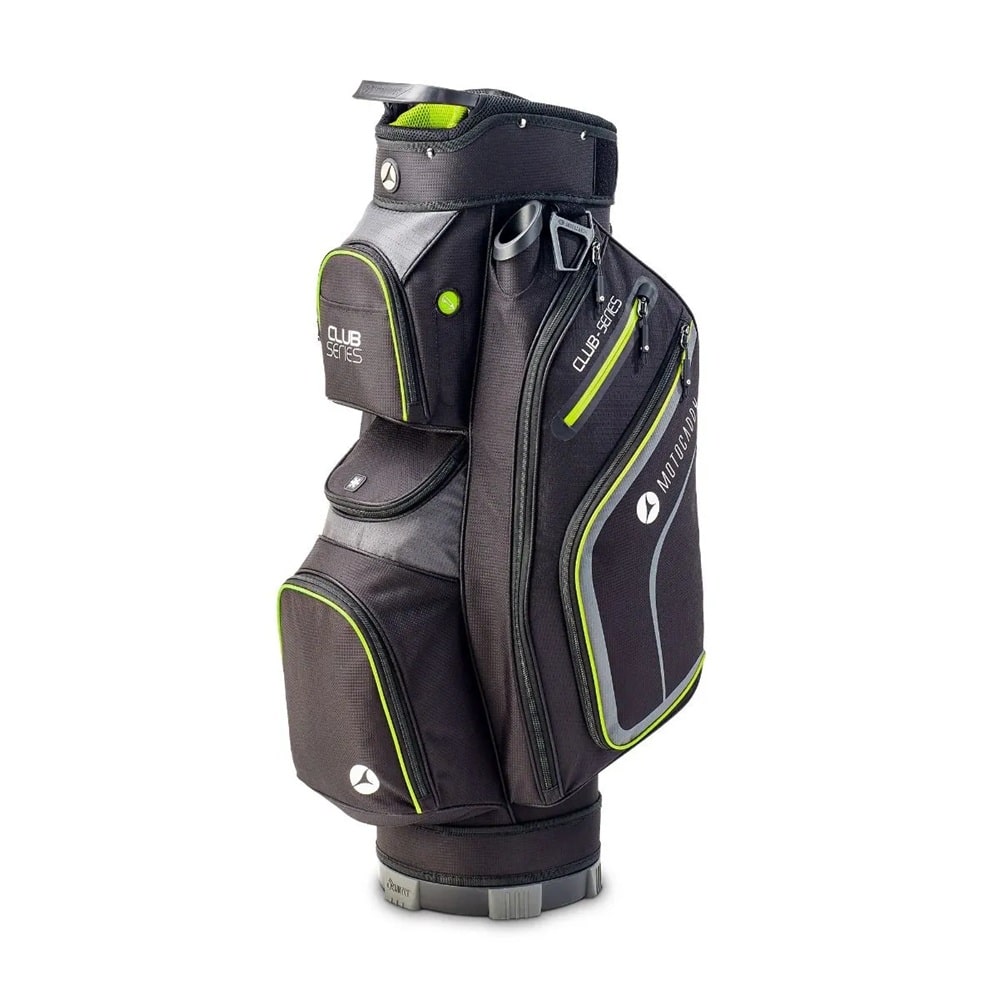 2026 Motocaddy Club Series Cart Bag (Black/Lime) - Image 4