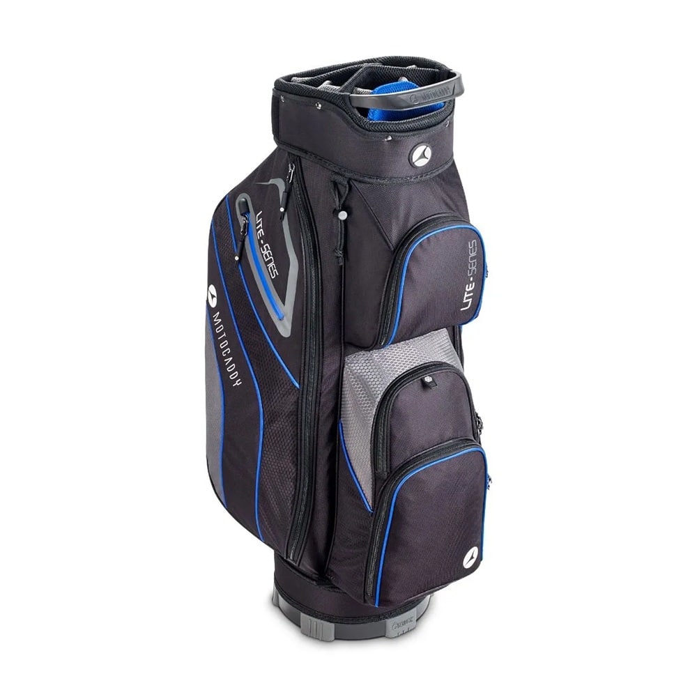 2026 Motocaddy Lite Series Cart Bag (Black/Blue) - Image 3