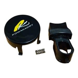 Powakaddy Wheel Cap, Release & Spring (Black)